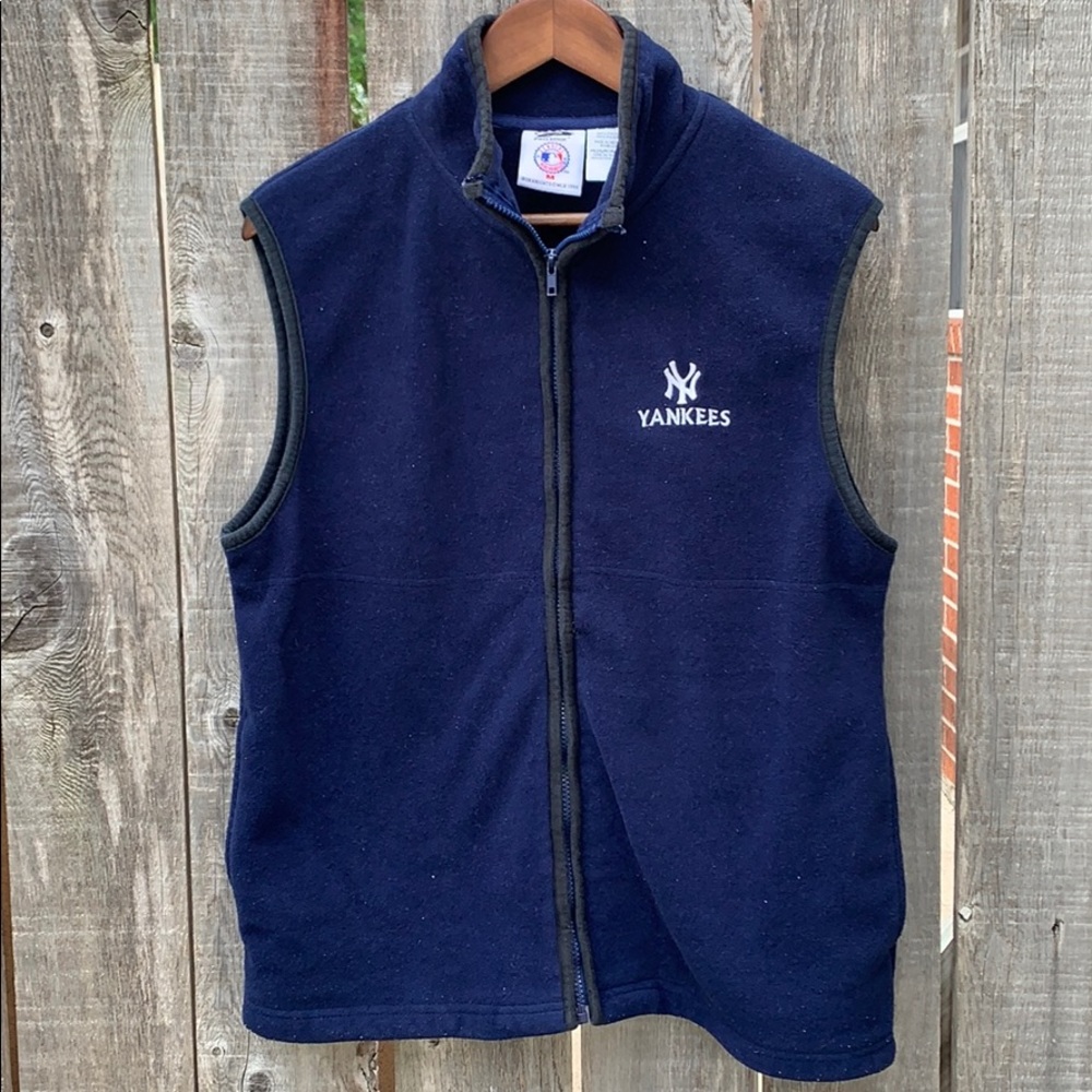 New York Yankees fleece vest